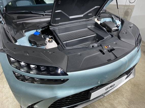 제네시스의 첫 전용 전기차 GV60 적재 공간. 사진=최종근 기자