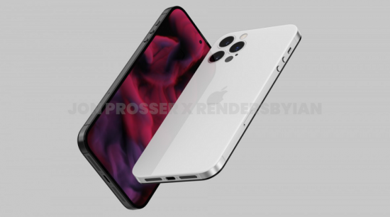 애플 '아이폰14 프로 맥스' 렌더링(출처: FrontPageTech)