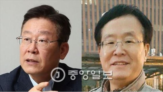 이재명 경기지사(사진 왼쪽)는 친형인 이재선(2017년 사망)씨의 정신병원 강제입원 시도 의혹 등으로 '형제 갈등'을 빚어왔다. 이 지사는 변호사, 이재선씨는 회계사 출신이다. [중앙포토]