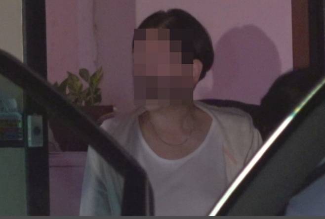 일본에서 불법 성매매업소를 운영한 A씨. 야마나시방송 화면