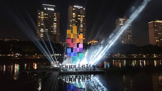 송파구 '대백제 빛축제' [서울 송파구 제공. 재판매 및 DB 금지]