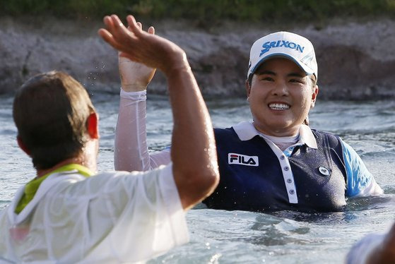 2013년 당시 나비스코 챔피언십에서 우승한 [REUTERS=연합뉴스]