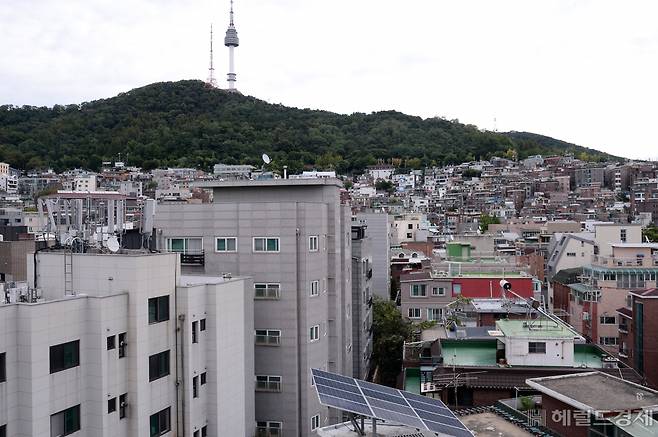 서울 용산구 동후암3구역 전경 [헤럴드경제DB]