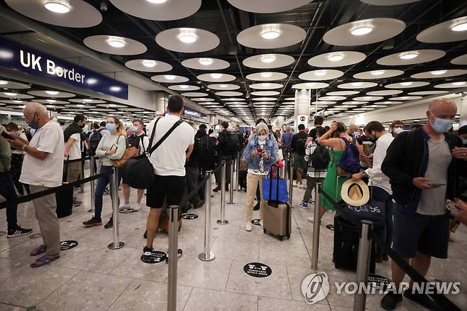 영국 히스로공항 [로이터 연합뉴스 자료사진. 재판매 및 DB 금지]