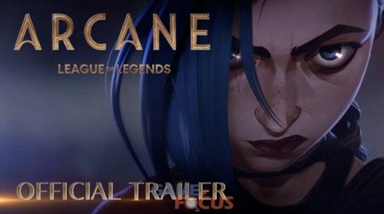 라이엇 게임즈가 자사 게임 '리그오브 레전드'의 IP를 기반으로 제작한 애니메이션 '아케인(Arcane)' 예고영상 화면 갈무리. 11월 7일 넷플릭스를 통해 공개한다.