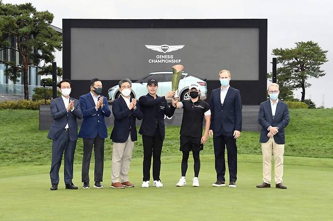 제네시스 브랜드는 10월 7일부터 10일까지 인천 송도 잭 니클라우스 골프클럽 코리아에서 개최한 2021 제네시스 챔피언십을 성공적으로 마무리했다고 10일 밝혔다.