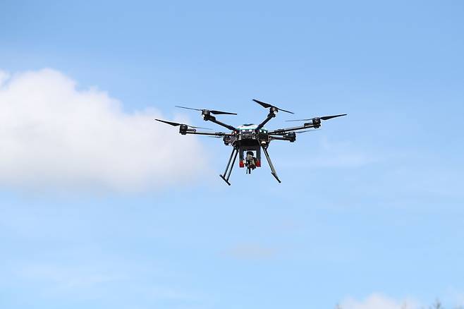 군사용으로 사용되는 드론. [사진공동취재단]