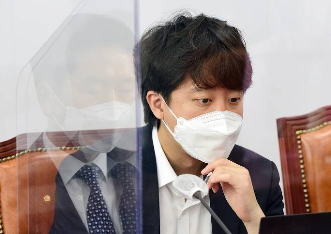 이준석 국민의힘 대표.&nbsp; &nbsp;연합뉴스