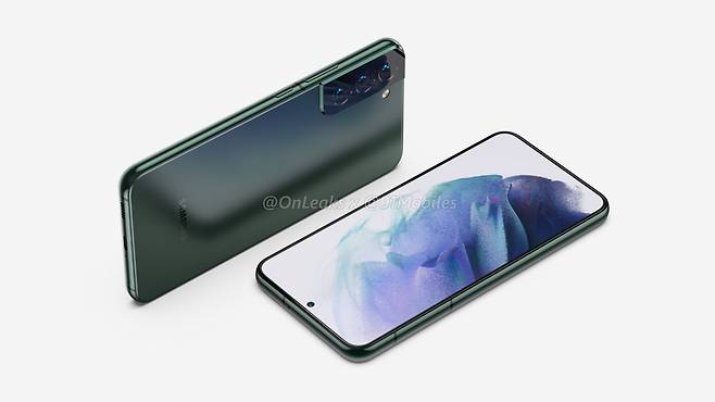 갤럭시S22+ 예상 이미지 [91모바일(91mobiles) 캡처]