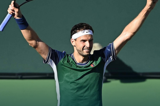 디미트로프가 모두의 예상을 뒤엎고 메드베데프를 꺾었다(사진= ATP홈페이지)