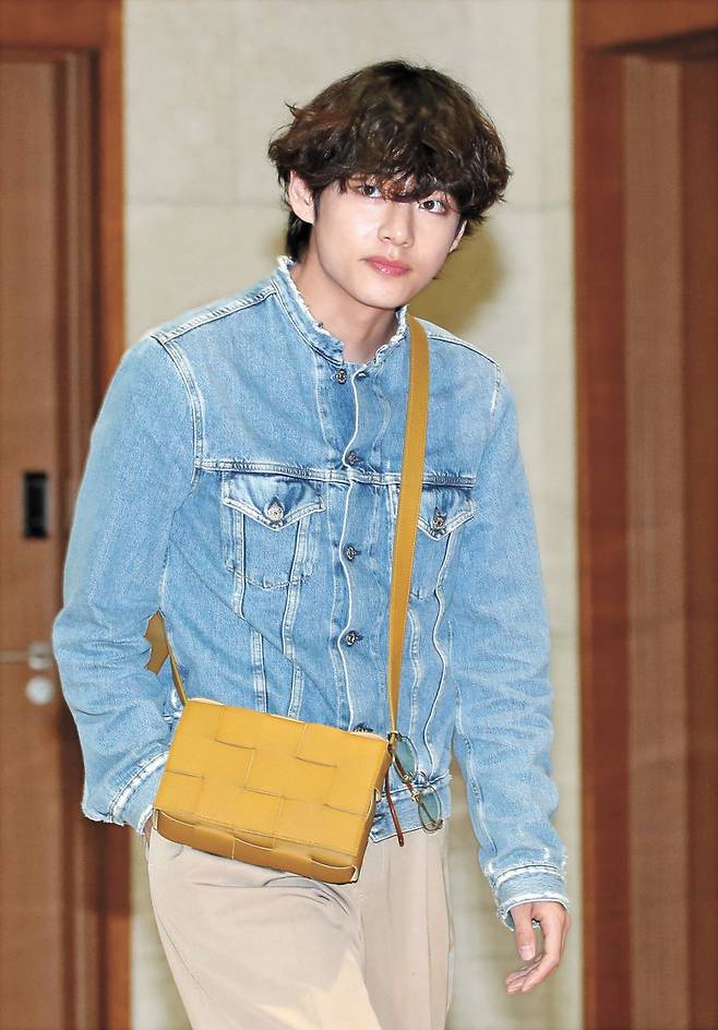 방탄소년단 멤버 뷔. 뉴스1