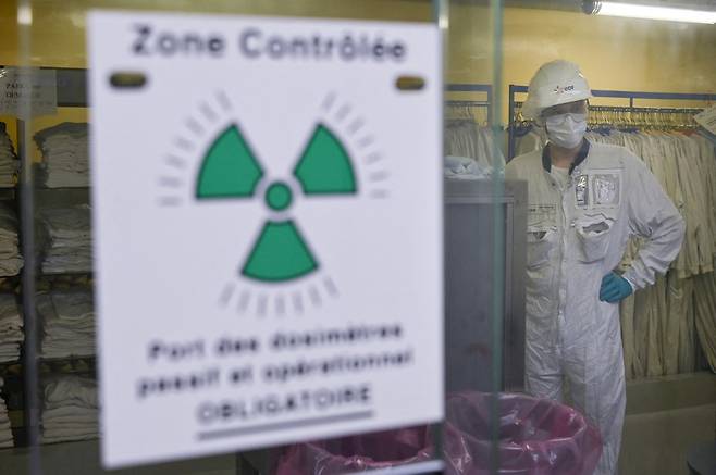 프랑스의 한 원자력 발전소/사진=AFP
