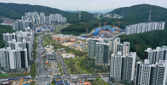 경기도 성남시 판교대장 도시개발구역 모습. /연합뉴스