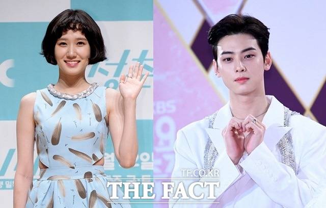 박은빈과 차은우가 21일 서울 마포구 상암 MBC공개홀에서 열릴 제 16회 서울드라마어워즈의 진행자를 맡는다. /더팩트 DB