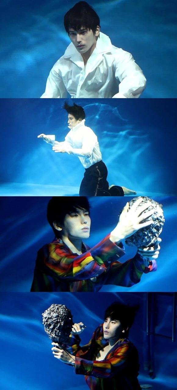 '강철부대' 출신 화가 육준서가 MBC '전지적 참견 시점'에서 수준급 수중 연기를 선보인다. /MBC '전지적 참견 시점' 예고