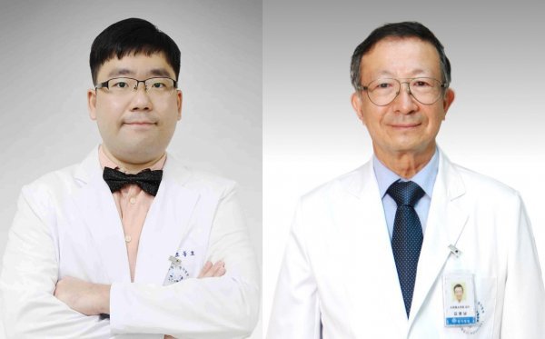 명지병원 조동호 교수(왼쪽)과 김광남 교수
