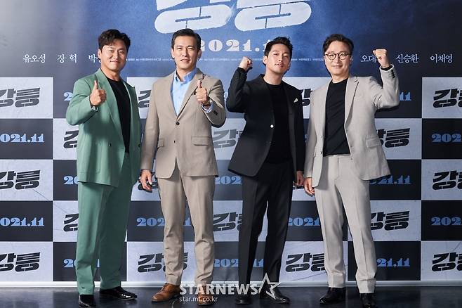 오대환-유오성-장혁-박성근 '강릉, 화이팅!'[★포토]