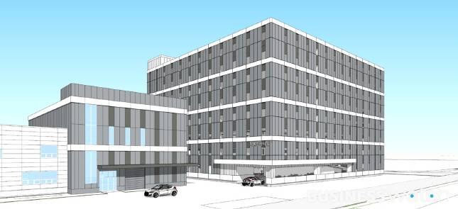 현대차가 남양연구소에 짓는 자율주차 타워 투시도/사진=현대차 제공