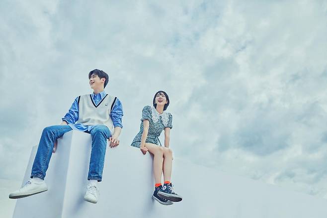 디즈니플러스의 한국 오리지널 콘텐츠 '너와 나의 경찰 수업'. 아이돌 가수 강다니엘의 첫 배우 데뷔작이다. [월트디즈니컴퍼니 제공]