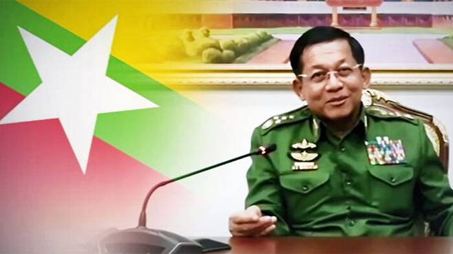 민 아웅 흘라잉 미얀마군 총사령관