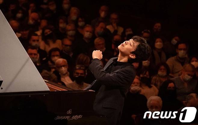 피아니스트 이혁 2차 예선 연주장면 (출처 쇼팽 콩쿠르 누리집)© 뉴스1