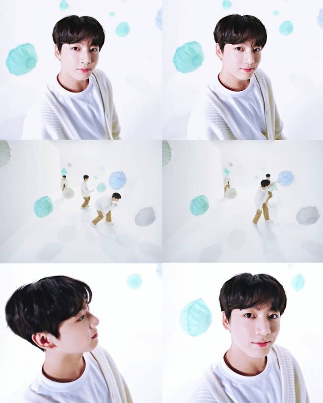 에어백에 해맑은 이 남자..방탄소년단 정국, 극강 러블리 순수 미남..사르르♥