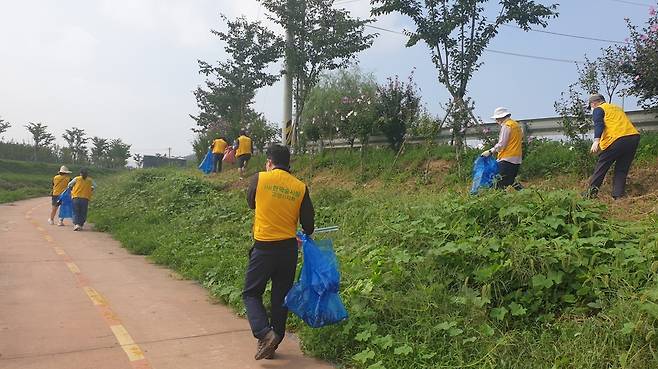 도촌천 정화활동 [고양시 제공. 재판매 및 DB 금지]