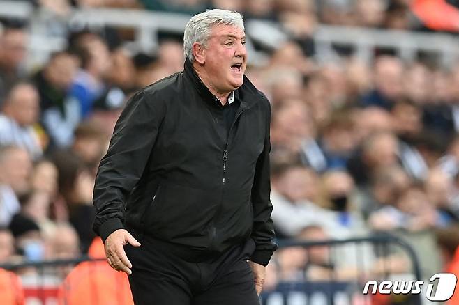 스티브 브루스 뉴캐슬 유나이티드 감독 © AFP=뉴스1