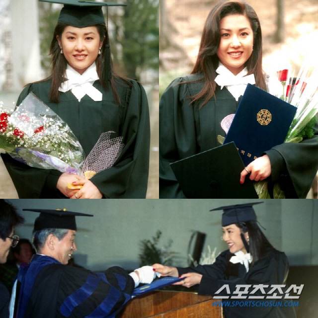 동국대학교 졸업식의 고현정, 스포츠조선DB