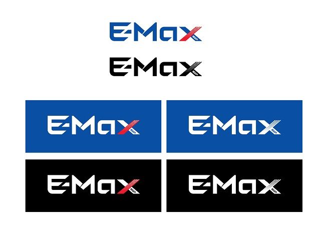 동서발전의 신재생 전력중개 서비스 'E-Max' 로고. ⓒ한국동서발전