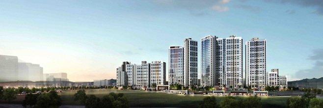 힐스테이트 대연 센트럴 투시도[사진 = 현대엔지니어링]