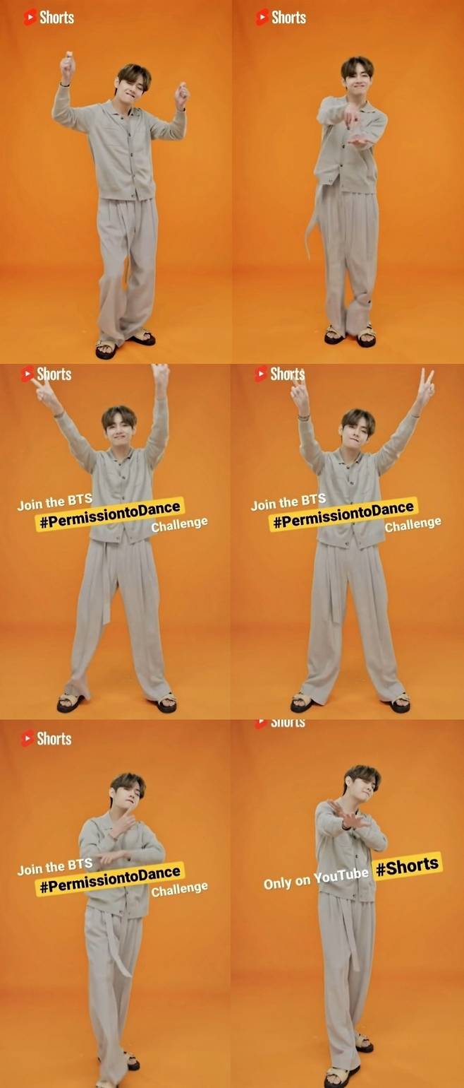 '유끼미남' 방탄소년단 뷔 PTD 챌린지 영상 '최고 조회수'+ '최다 좋아요'..'기록 제조기'