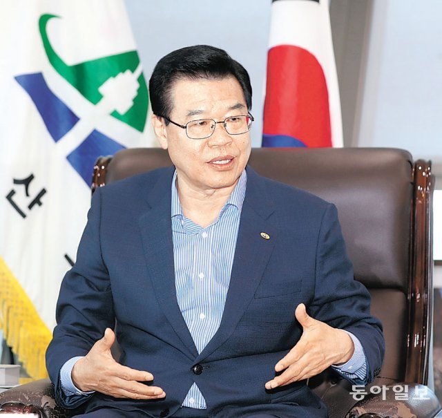 성장현 용산구청장은 “용산공원은 온전히 후대에 물려줘야 할 유산”이라고 말했다. 김동주 기자 zoo@donga.com