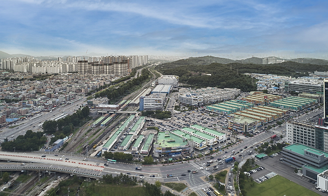 한신 트리플렉스 조감도 [사진 = 한신공영]