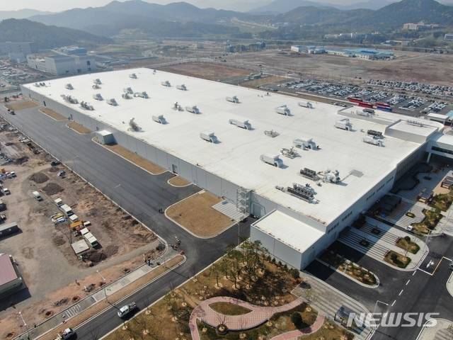 [광주=뉴시스]  광주글로벌모터스 준공