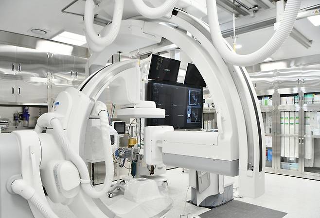 신경혈관중재시술실 전경