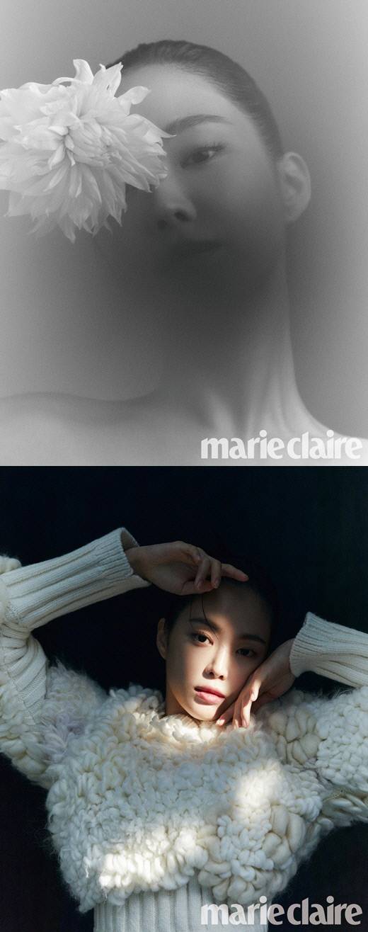 가수 겸 배우 손나은. 사진|마리끌레르.