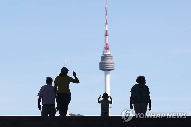 서울 하늘 맑음 [연합뉴스 자료사진]