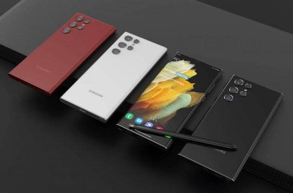 갤럭시S22울트라 렌더링. 렛츠고디지털