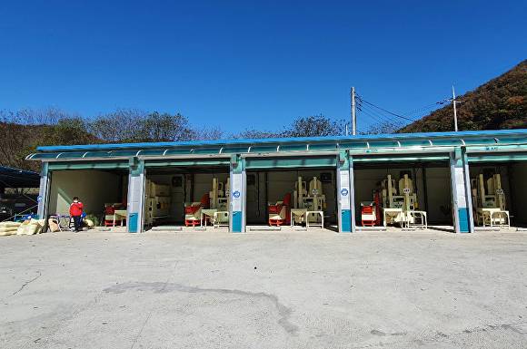 순창군 콩 선별장 모습이다. [사진=순창군]