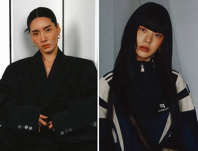 댄서 모니카, 노제 /사진제공=발렌시아가