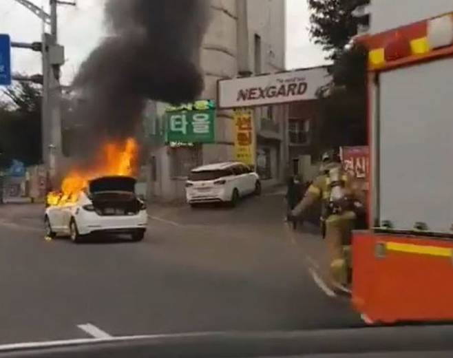 택시 화재 *재판매 및 DB 금지