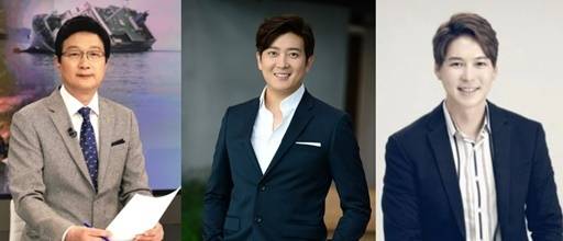손범규(왼쪽부터), 최기환, 박찬민 아나운서. SBS 제공
