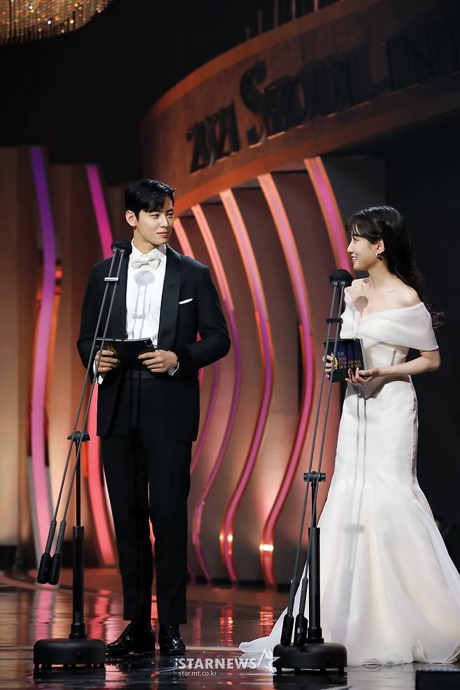 차은우-박은빈 '찰떡호흡'[★포토]