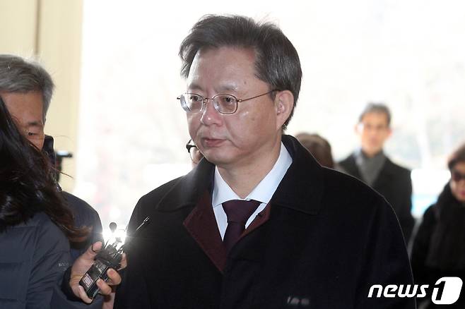 우병우 전 청와대 민정수석 2020.1.9/뉴스1 © News1 황기선 기자