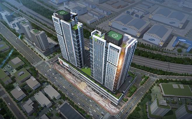 평택 고덕 2차 아이파크 조감도. /HDC현대산업개발 제공