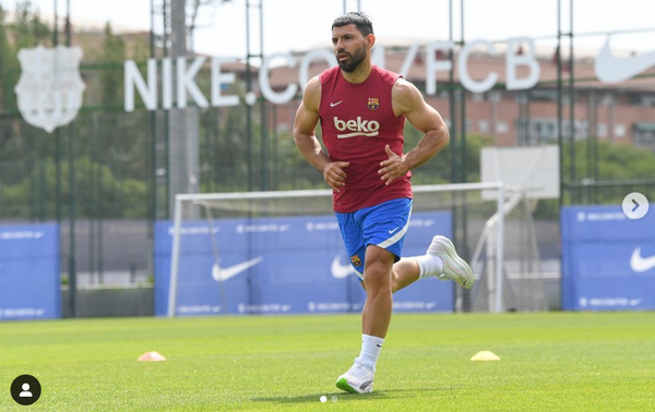 세르히오 아구에로(바르셀로나). 아구에로 인스타그램 캡처