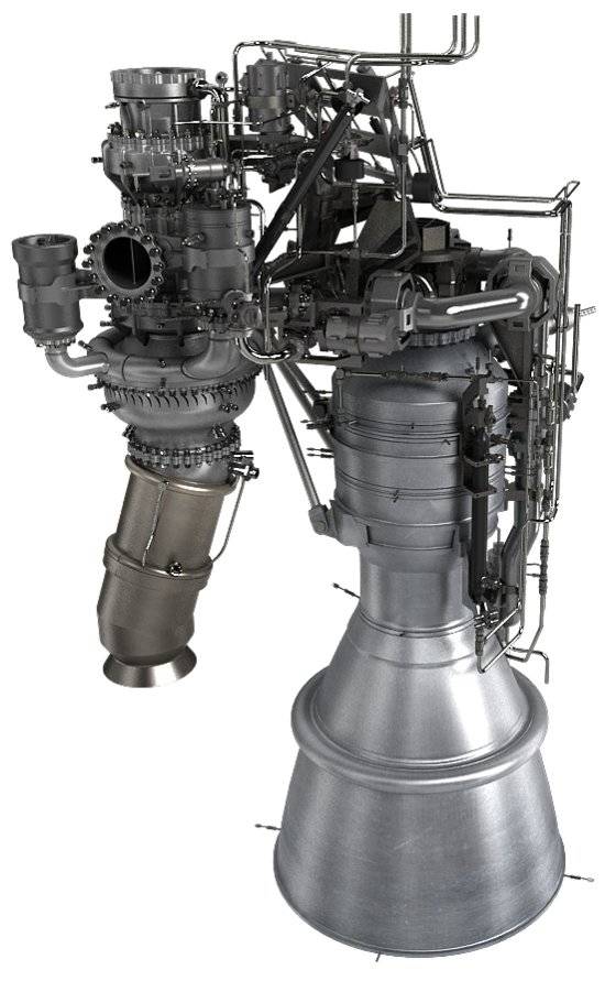 한국항공우주연구원이 개발한 75t 엔진 1기. [사진 한국항공우주연구원]