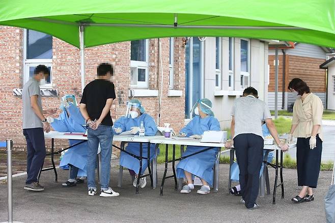 화순군 코로나19 선별진료소 *재판매 및 DB 금지