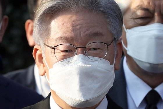 10월 22일 이재명 경기도지사. 연합뉴스